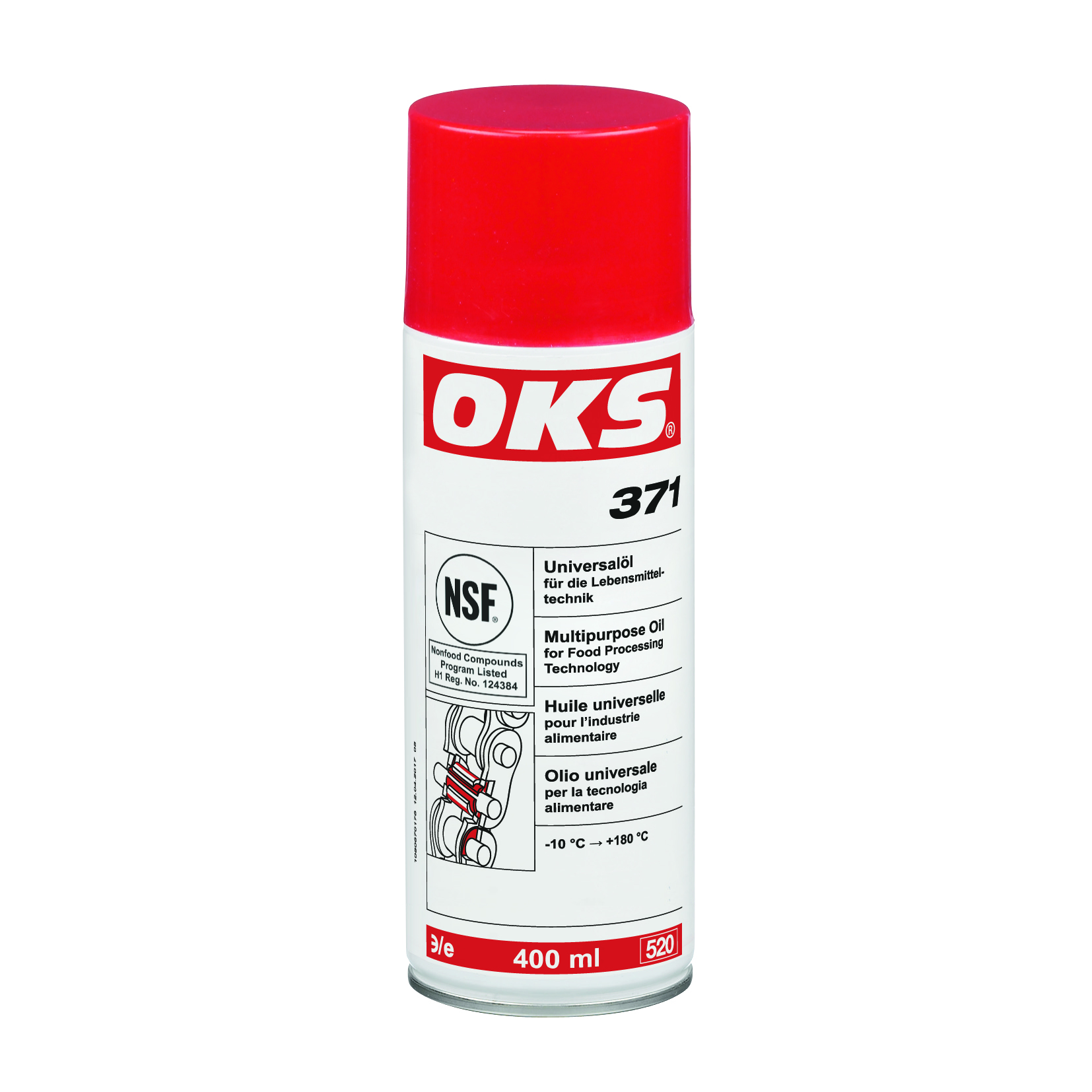 OKS 371 olie met NSF H1 keur