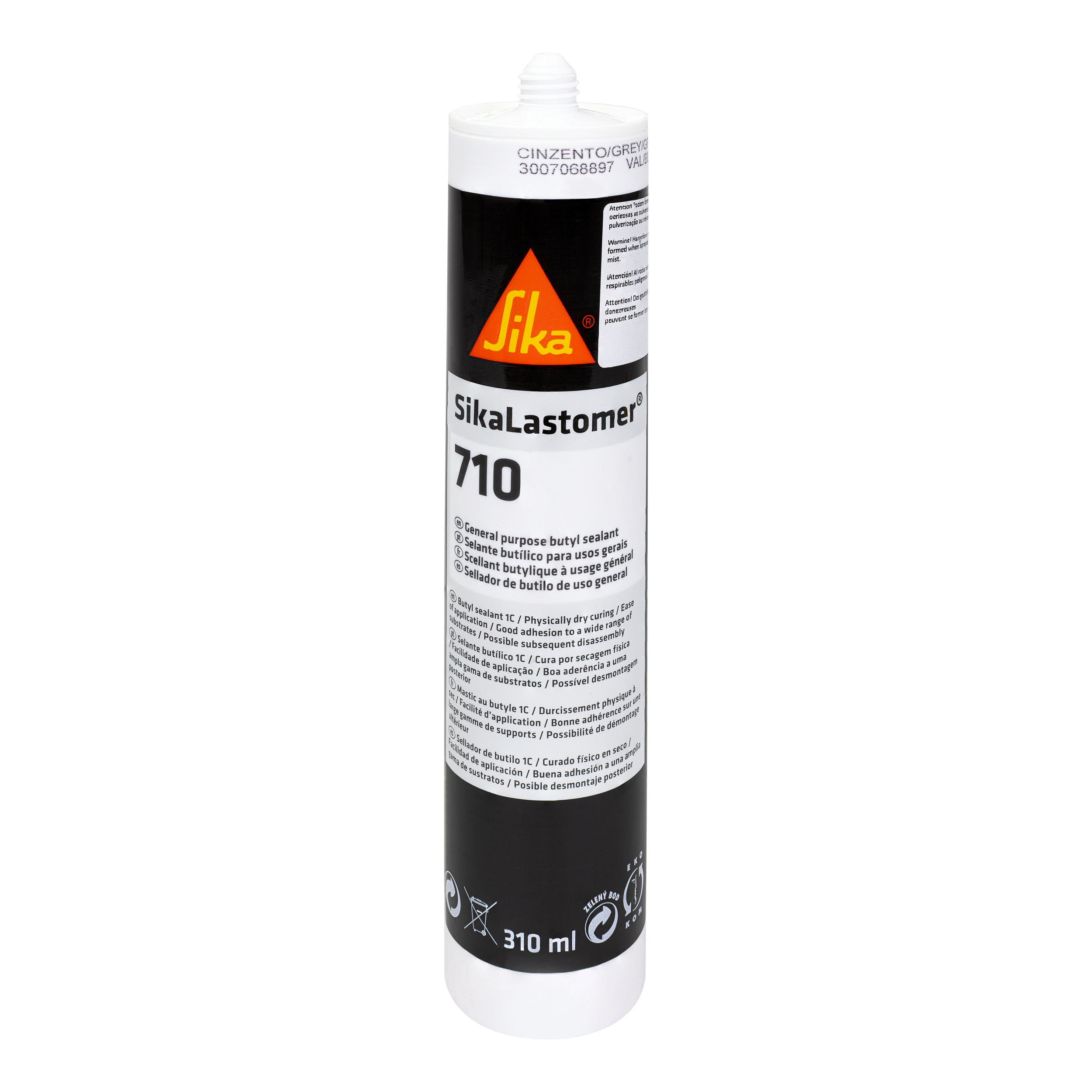 925271020 SIKALASTOMER -710 WIT 310 ML NIET LIJMENDE AFDICHTKIT