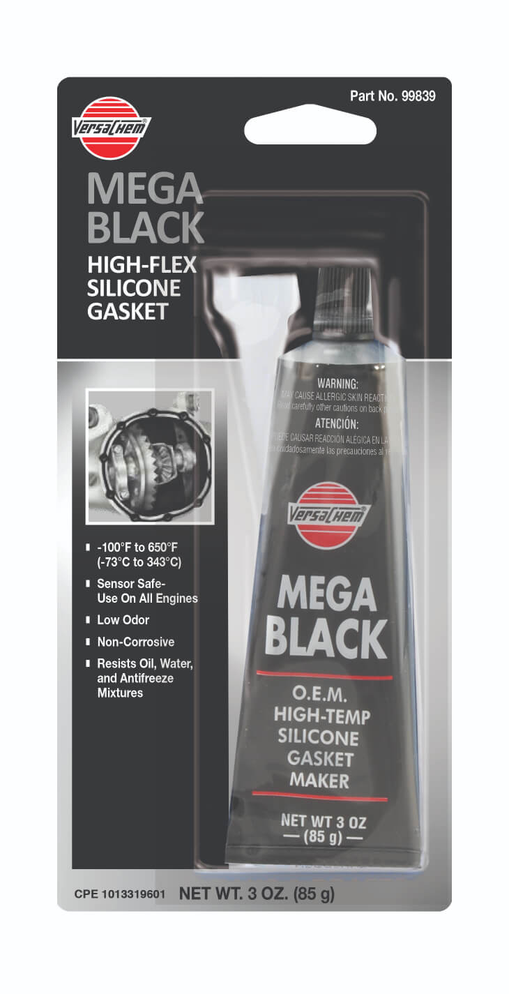 941998390 MEGA BLACK SILICONE BLISTER 85 G
