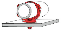 271170980 KABELCLIP 17098 PA6-Bl