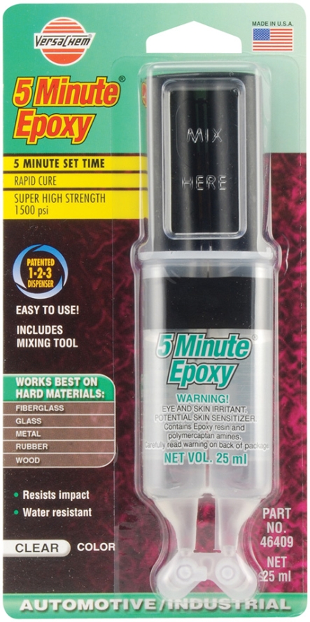 941464090 5 MINUTE EPOXY CLEAR DUBBELPATROON 25 ML IN BLISTERVERPAKKING